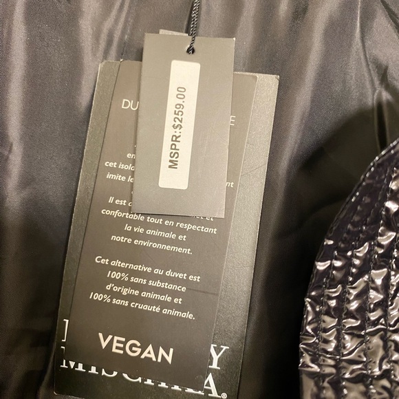 Badgley Mischka faux patent leather Jacket - Picture 10 of 14